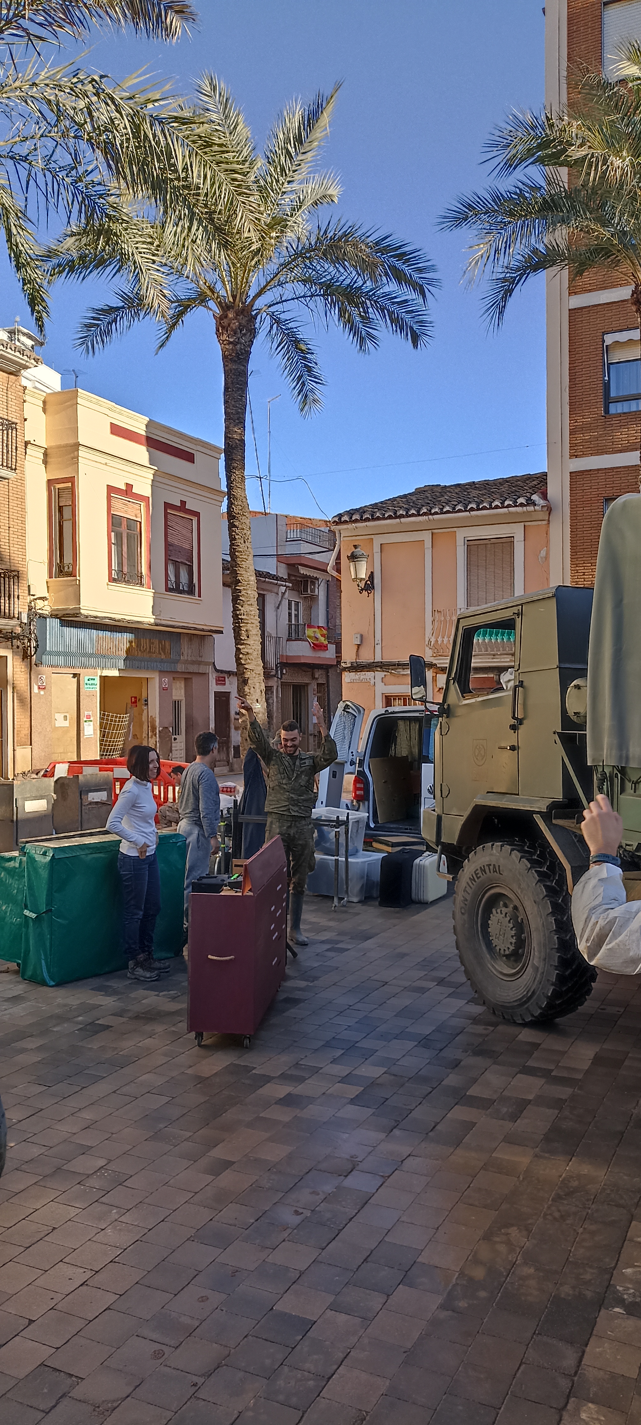 Preparativos del recorrido de SOMRIURES en Aldaia
