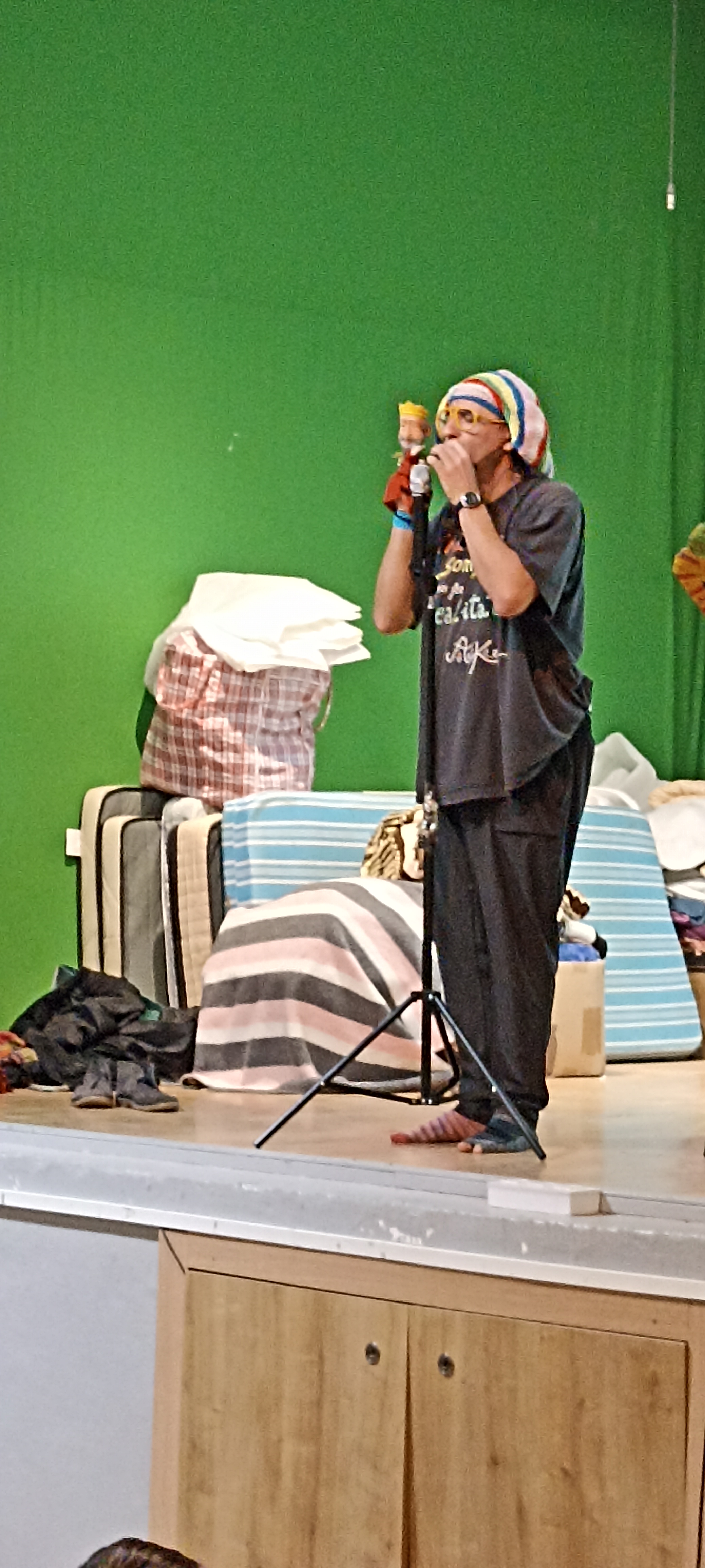 Cuentacuentos de SOMRIURES en un centro educativo del recorrido